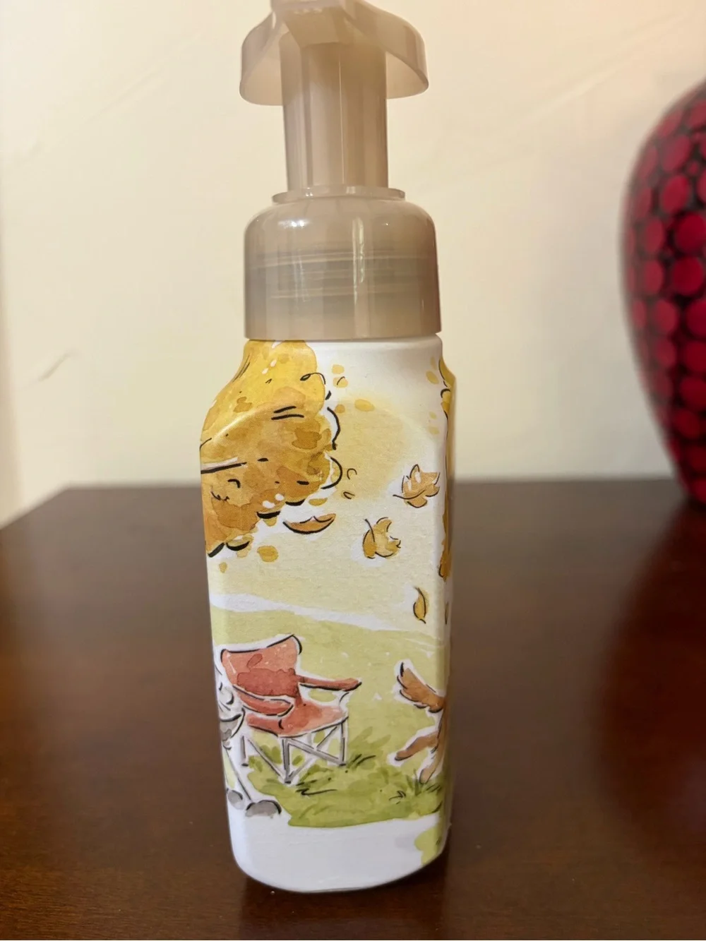 Bath & Body Works Football Season Foaming Hand Soap & Scented 3 Wick Candle